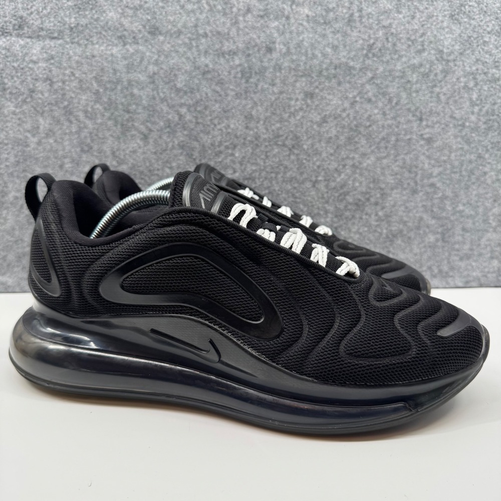 Nike Air Max 720 Mens 10.5 Black AO2924-007 Mesh Running Shoes